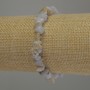 سوار العقيق الأزرق شظايا، قطر 6-12×2-4مم±، طول 18سم مطاطي