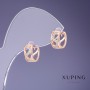 أقراط Xuping 11x5mm "مطلية بالذهب 18K"