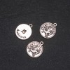 قلادة فورنيتورا برج الجدي، قطر 17mm تعبئة 20g + - 10pcs
