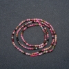 خيط تشكيلة أحجار طبيعية كرة مقطّعة، قطر 2,5 mm + -، طول 40cm +