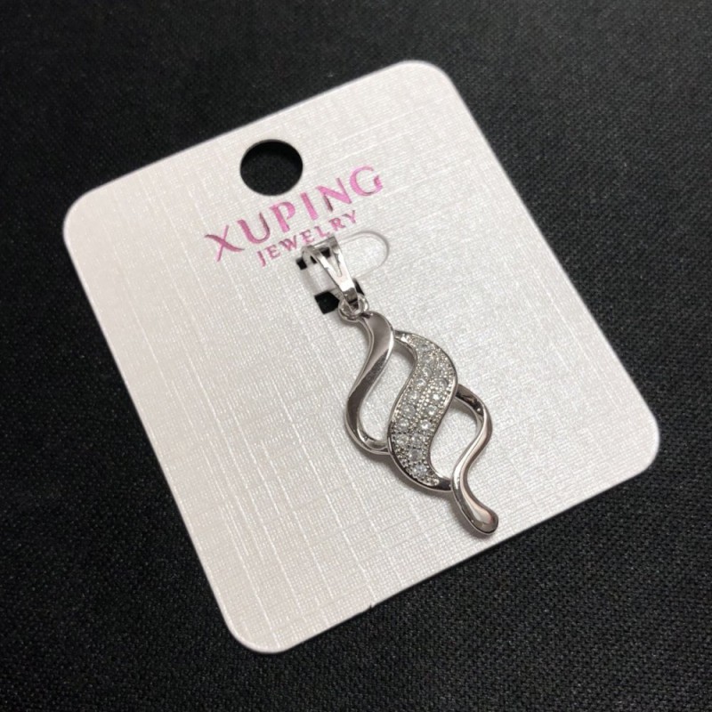 قلادة Xuping 35x12mm روديوم